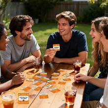 "Adivina Esta Palabra" là một trò chơi bài mini phổ biến ở Tây Ban Nha, gồm 50 lá bài. Đây là lựa chọn lý tưởng cho những buổi tụ họp gia đình và bạn bè, cũng như là một món quà tuyệt vời cho các dịp lễ. Trò chơi bài này chắc chắn sẽ mang lại nhiều niềm vui và có giá trị tuyệt vời! - Màu vàng - Xem 11