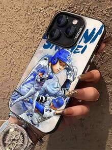 Estampado 2D plano Funda de teléfono MLB  diseño artístico Dodgers, protección anti-golpes, compatible con iPhone 14/15, material resistente, estilo deportivo premium Cubierta de teléfono de colores mixtos con estampado completo para 17 PRO MAX/17 AIR/15 ProMax/16 PROMAX/Galaxy S22/S23/S24/S23 Plus/S24 Ultra/S25/A15/A33/A23, cubierta de Halloween, estética de cubiertas, cubierta 2D plana, cubierta vintage, cubierta de collage, cubierta de moda, cubierta con flores, cubierta cool, cubierta adorable, diseño de impresión UV, seguidores de , amantes de la moda - Color mixto 1 - Ver 3
