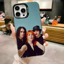 Funda de Teléfono P-ParamoreS para 17,16,15,14,13,12,11,Pro,Max,Plus, Antigolpes Negra Mate Dura - z3 - Ver 5