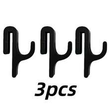 3 haczyki prysznicowe 3D, pasujące do drzwi szklanych o grubości 8 mm, łatwy w montażu wieszak łazienkowy do wieszania ręczników i ubrań, trwałe rozwiązanie do przechowywania w łazience, akcesoria łazienkowe