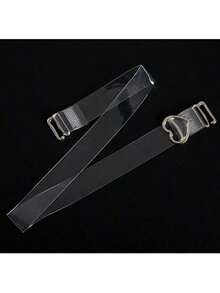 1对心形戒指细节透明肩带 - 彩色 - 查看 7