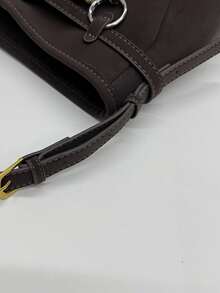 Túi đeo vai nữ bằng da PU mờ thời trang thu đông, dây đeo có thể điều chỉnh, đa năng cho sử dụng hàng ngày, đi làm, mua sắm, hẹn hò, đi học, phong cách cổ điển - Nhiều màu - Xem 10