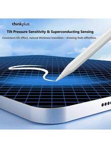 Lenovo BP17BL Apple Tablet Dedicated Capacitive Pen: Magnetic Fast Charging, Long Battery Life, Bluetooth Synchronized Battery Display, Precise Pen Control To Prevent Accidental Touches, Stable And Smooth Writing Experience. - White - View 4