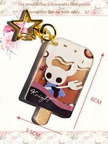 1PC Hollow Knight Acrylic Ice Pop Keychain, Keyring, Pendant, Backpack Decoration - Multicolor - View 14