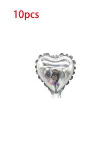 10 quả bóng bay hình trái tim bằng giấy bạc, kích thước 10cm, lý tưởng cho trang trí Ngày Valentine, sinh nhật, đám cưới, lễ đính hôn, Ngày của Mẹ và lễ tựu trường. Chúng cũng có thể được sử dụng để trang trí phòng khách, nhà cửa và bàn tiệc. Không cần nguồn điện, hoàn hảo cho trang trí Ngày Valentine, Ngày của Mẹ và đám cưới. (Sản phẩm này được vận chuyển ở dạng chưa bơm hơi.) - Nhiều màu - Xem 13