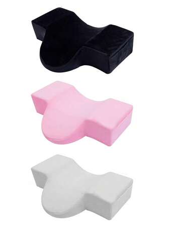 A Memory Foam Eyelash Pillow With High Resilience. Make Eyelash Studio And Beauty Salon Customers More Comfortable When Lying Down. Improve Customer Service Experience. Eyelash Tools.Eyelash Extension Pillow U Shape.