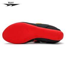 RUVT 男士攀岩鞋，防滑耐穿，经典款式，适合送给男友或朋友。 - 黑紅 - 查看 5