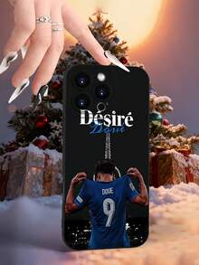 Funda de teléfono Désiré Doué camiseta número 9 diseños de fútbol para móviles con protección anti-golpes Cubierta de teléfono de colores mixtos con estampado completo para 17 PRO MAX/17 AIR/15 ProMax/16 PROMAX/Galaxy S22/S23/S24/S23 Plus/S24 Ultra/S25/A15/A33/A23, cubierta de Halloween, estética de cubiertas, cubierta 2D plana, cubierta vintage, cubierta de collage, cubierta de moda, cubierta con flores, cubierta cool, cubierta adorable, diseño de impresión UV, seguidores de , amantes de la moda - Color mixto 1 - Ver 5