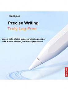 Lenovo BP17BL Universal Multi-Functional Magnetic Stylus Pen: Type-C Fast Charging, Bluetooth Battery Display, Long Battery Life And Precise Writing, Cross-Platform Compatibility With Apple And Android. - White - View 5