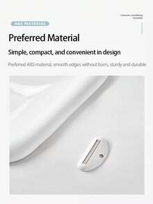 2pcs Toothpaste Squeezer, Toothpaste Dispenser, Hand Cream Squeezer, Manual Tube Roller For Toothpaste, Face Wash, Hand Cream - Multicolor - View 6