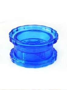 1pc Portable Small-Sized Transparent Blue Plastic Garlic Chopper, Multi-Functional Kitchen Gadget With Built-In Grinder, Durable Food Prep Tool, Easy-To-Clean Vegetable Mincer, Compact Storage Container, Reusable Cooking Accessory, Efficient Garlic Crusher, Ideal For Christmas Decorations, New Year Daily Cooking & Holiday Meal Prep Scenes - Multicolor - View 11