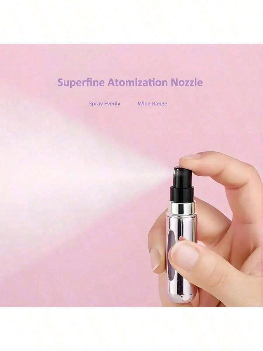 1pc Portable Mini Perfume Atomizer Spray Bottle Set - Refillable Travel Size Fragrance Dispenser, For Personal Touch - Very Suitable For Carrying Your Favorite Fragrance In Wallet, Pocket, Fitness Bag, During Travel Or Shopping Travel - Leak Proof, Easy To Fill, Very Suitable For Parties And Daily Use Back To School Perfume Bottles, Can Be Used As Birthday Gifts, Halloween And Christmas Holiday Gifts. - 彩色 - 查看 1