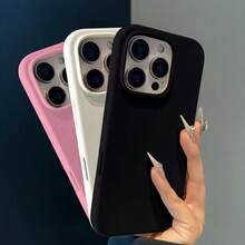 3pcs/Set Premium Soft-Touch Ultra-Thin TPU Soft Case, Luxury Minimalist Matte Protective Cover With Curved Edges, Suitable For IPhone 17/16 Pro 16/15/14/13/12/11 Pro Max, Anti-Fall And Shock-Proof - Multicolor - View 6