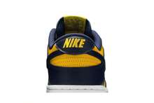 Nike Dunk Low 'Michigan' 2021 (Unisex) Varsity Maize/Midnight Navy/White DD1391-700 Summer New - Màu xanh lam - Xem 7