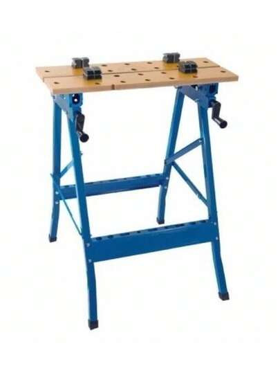 Mesa de Trabajo Portátil Plegable para Taller, Hogar y Uso Profesional – Superficie Amplia y Resistente para Proyectos de Carpintería, Herrería, Reparaciones y Manualidades – Diseño Compacto que Facilita el Transporte y Almacenamiento – Estructura Robusta con Capacidad de Carga Ideal para Herramientas y Materiales – Altura Ajustable para Mayor Comodidad en Diferentes Tareas – Patas Antideslizantes que Brindan Estabilidad en Diversos Entornos – Perfecta para Uso en Jardines, Garajes, Obras y Espacios de Trabajo Temporales – Montaje Rápido y Práctico sin Necesidad de Herramientas Especiales – Versátil para Profesionales y Aficionados que Buscan Funcionalidad y Durabilidad – Producto de Alto Desempeño que Combina Portabilidad, Resistencia y Diseño Ergonómico para Múltiples Aplicaciones