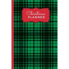 Planner: Green Plaid Cover with Red Accent/ 12 - Week To Do List Notebook/ Checklist Organizer with Monthly Calendars/ 6x9 Size Logbook/ Event Planning - inicial - Ver 1