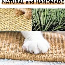 Natural Rabbit Scratching Pad, Claw & Teeth Care, Rabbit Cage Mat, Pet Chew Toy, Suitable For Rabbits To Gnaw, Sleep And Nest - Multicolor - View 2