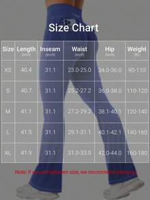 YEOREO CoreFlex Women Workout Mini Flare Leggings With Pockets Hidden Scrunch Cargo Gym Casual Denim-Look Yoga Pants Summer Clothes For Women - Xanh coban - Xem 3