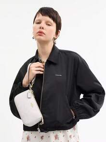 Bags For Women Women's Shouder Bag In Signature Canvas Christmas Gift For Her 2026 Valentines Gift,COACH Bags For Women Underarm Bag Use For Casual Shopping Travel School Office And Gift For Her - White Chalk - 查看 3