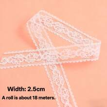 1/10pcs - Valentine's Day Bouquet Wrapping Paper, Valentine's Dream Garden Floral Paper, Thickened Waterproof And Tear-Resistant Art Paper, Flower Wrapping Material Paper, White Lace Ribbon, DIY Bouquet Gift Wrapping Ribbon - Multicolor - View 10