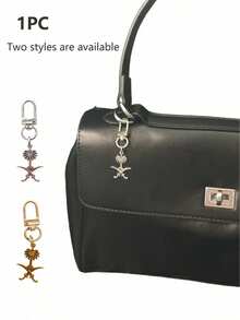 2 chiếc mặt dây chuyền hình cây cọ bằng kim loại (vàng/bạc) - Phụ kiện trang trí túi xách và móc khóa, phù hợp với túi xách, ví, ba lô và chìa khóa xe hơi - Trang trí lấy cảm hứng từ trang sức cây dừa thời trang, phụ kiện trang trí túi bằng kim loại bền chắc, hoàn hảo cho túi đi nghỉ mát ở bãi biển. - Nhiều màu - Xem 3