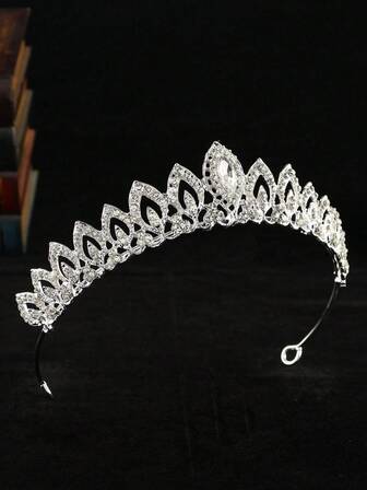 1 st krona i bohemisk stil, lämplig för vuxna och barn, lämplig för jubileumsfirande, födelsedag, jul och andra högtider, skönhetstävlingskläder