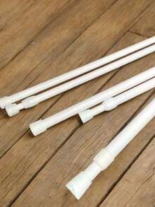 Barra de Cortina Telescópica sem Instalação; Barra de Cortina sem Furos; Barra de Secagem de Sacada; Barra Telescópica para Pendurar no Armário