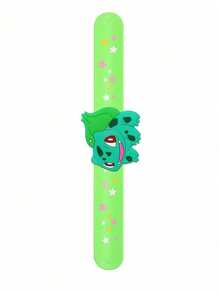 8pcs Silicone Slap Bracelet Toys, Cute Cartoon Character Patterns, Waterproof, For Daily, Party, Holiday, Birthday Gift - Multicolor - View 18