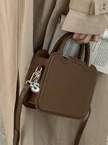 Bubble Cute Bag Pendant -Paired With Hollowed Out Star Accessories, Shining Letters A-Z, Shiny Alloy Bag And Backpack Pendant - Perfect Gift For Birthdays And Special Occasions, Headphone Pendant, Keychain Ring Bag Backpack Pendant, Car Pendant Women And Girls Gifts, Wallet And Handbag Accessories. Mother's Day Gifts, Valentine's Day Gifts - Multicolor - View 4