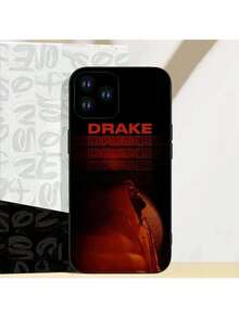 Compatible With  17 Pro Case,  17 Pro Max Case,  17 Case,  16 Pro Case, Rapper Drake Phone Case Cover Compatible With 16 15 14 13 12 11 Pro Max X XR XS 7 8 Plus Mini SE Black Silicone Back Funda Cover - A1 - View 7