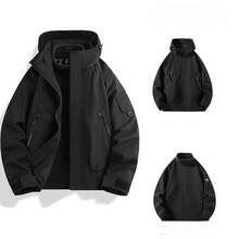 Women Shell Jackets - Black [Detachable Fleece, Unisex] - View 4