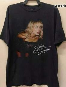 Carpenter 90s MenS Rock Music Tour Graphic T-Shirt 100 Cotton Soft Comfortable Loose Fit Short Sleeve Tee With Geometric - 黑色 - 查看 1