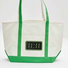 1pc 11:11 Digital Clock Embroidered Patch, Iron-On/Sew-On Applique For DIY Fashion Accessories & Crafts - Mixed Colors - Color Mixing - View 3