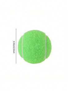 1/3/5Pcs Personalized Tennis Ball,Can Be Customized With Your Name And Picture, Multiple Colors Available, Christmas/Birthday Gift, High Elasticity For Beginner Training & Match, Massage Pet Ball, Chew Toy, Custom Logo Tennis Accessory, Stress Relief Pet Supplies