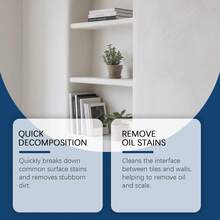 Jakehoe Household Stain Cleaner Kitchen Bathroom Office Universal Stain Removal Cleaning Time-Saving Effort-Saving Cleanliness - 1 - Xem 3
