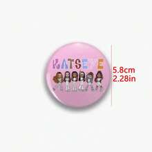 KATSEYE <PINKY UP> <Internet Girl> 偶像小卡收藏，熱門團體粉絲卡，經典K-Pop收藏卡，節日禮物，新收藏賀卡，卡片展示收藏 - 彩色 - 查看 11