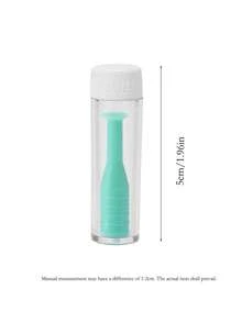 1个/2个/6个装隐形眼镜取镜镊子套装，美妆隐形眼镜佩戴取下工具 - 易于使用的RGP隐形眼镜取下器，带硅胶手柄，适用于软硬隐形眼镜，非常适合户外和办公室使用 - 彩色 - 查看 4