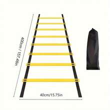 Agility Ladder Speed Agility Training Ladder Jump Rope Ladder Speed Ladder Detachable Portable Soccer Agility Ladder - Yellow - View 3