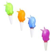 4 pachete de țepi de udare în formă de pasăre - Dispozitive automate de irigare prin picurare pentru plante de interior și exterior, țepi de udare cu eliberare lentă pentru suculente, flori în ghiveci, sistem de udare a plantelor de vacanță - Multicolor - Vizualizare 7