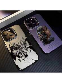 D-Death Game-S-Stranding Phone Case Compatible With 17 16 15 14 13 12 11 Pro Max Air Multicolor Matte Laser Aurora Funda, Cover compatible with funda  17 pro max, funda  17 pro, funda  17, funda  16, funda  16 pro max, funda  15 - Z1 - Ver 3
