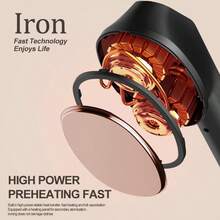 多功能手持熨斗，USB迷你挂式熨斗，快速加热，带手柄，家用衣物熨烫机