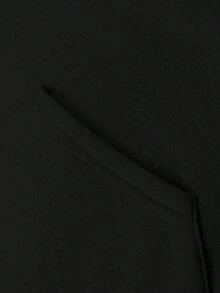 Lago Di Como Hoodie, Italia Travel Hoodie, Italian Flag Pullover, Lake Como Souvenir, Italy Sweater, - 黑色 - 查看 3