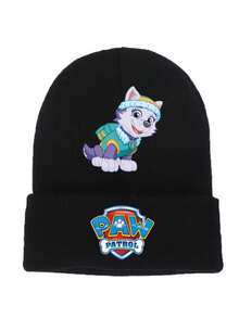 1pc Paw Patrol Cartoon Cute Print Knit Hat, Warm, Matching, Decorative, Fashionable, Autumn/Winter Hat, Suitable As Gift, Christmas Present - Multicolor - View 12