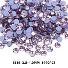 23 Color Options SS10/16/20 1440pcs/Pack DMC Hotfix Rhinestones, Glass Strass Multi-Color Multi-Size Available, Mix Color, Siam, Jet, Orange Sapphire, Topaz, L.Co.Topaz, Smoked Topaz, Rose, Fushia, Pink, Emerald, Aquamarine, Rainbow, Champagne, CRYSTAL AB, Light Amethyst, For DIY Dress, Clothing, Jewelry Decoration, Party Gift Decoration, Shoes, Hats, Pants Accessories - Multicolor - View 59