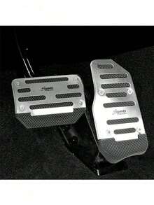 2/3件套通用汽车刹车油门踏板防滑垫套装，包含油门踏板套、刹车踏板保护套，适用于自动挡汽车，适用于大多数轿车和卡车 - 彩色 - 查看 15