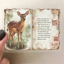 50张复古水彩日记风格贴纸，适用于行李箱、笔记本电脑、吉他、手机等，防水涂鸦透明PET材质 - 1 Set - 查看 3