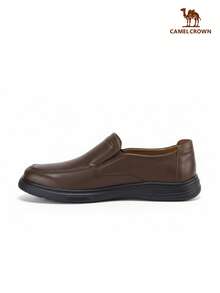 CAMEL CROWN Men's Loafers, Comfortable And Versatile, Suitable For Travel - Brown - View 2