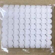 1000 chiếc/500 cặp Băng keo dán hai mặt bằng nylon tự dính, đường kính 1/1,5/2cm, thích hợp để may vá, chụp ảnh, gia đình, sửa chữa, đen trắng, đồ dùng học tập cho năm học mới, văn phòng, 2 chiếc/1 cặp - 1000 chiếc 500 cặp - Xem 6