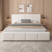 Bed Frames - Beige - View 1