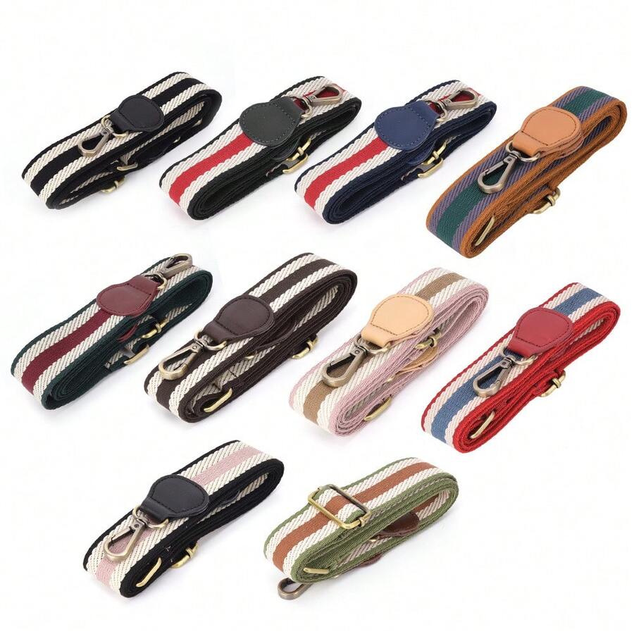 Correa de Hombro Ajustable para Bolso, Cinturón de Repuesto para Bolso Accesorio DIY 88 ~ 134cm, Fabricación de Carteras DIY, Reemplazo de Correa de Bolso, Accesorio de Bolso, Correa de Bolso de Moda, Accesorio Versátil para Bolsos, Accesorio de Cuero Suave, Cinturón de Alta Calidad, Correa de Repuesto para Bolso, Coleccionistas de Bolsos, Entusiastas de la Moda - Rojo azul oscuro - Ver 1